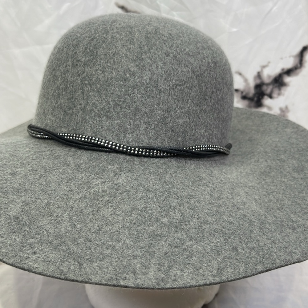 Walaroo Hat Company Cambria Hat Wide Brim 100% Wool Felt Round Crown - Picture 3 of 10